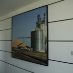 műanyag táblakép keretezve