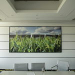 műanyag táblakép keretezve