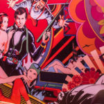 éjszakai bár popart stílus