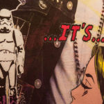 éjszakai bár popart stílus