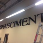 üzlet dekoráció 3D felirat