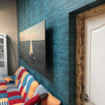 lebegő fa táblakép