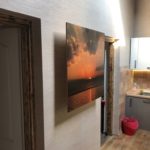 lebegő fa táblakép