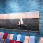 lebegő fa táblakép