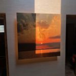 lebegő fa táblakép