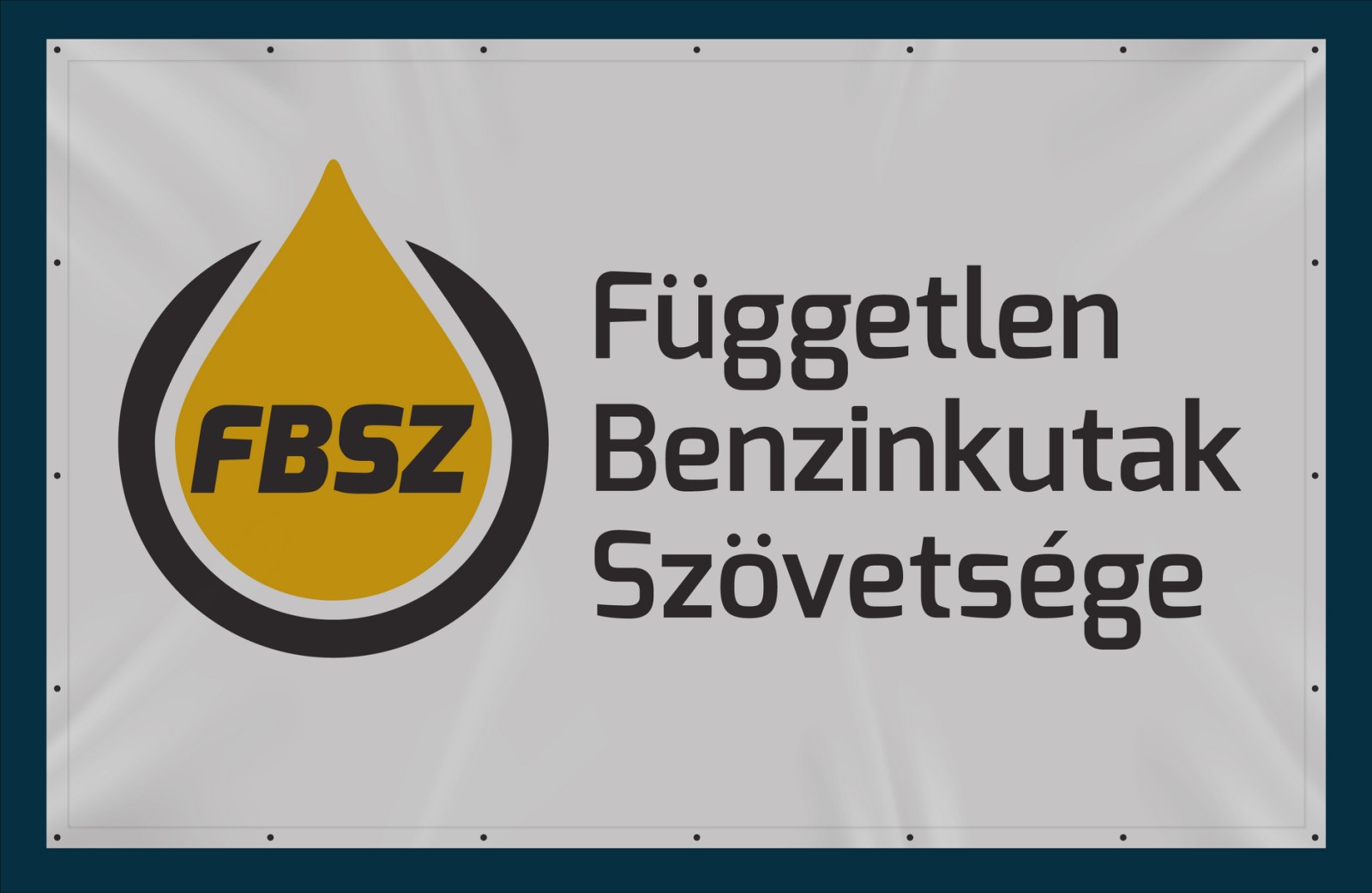 Reklámháló - FBSZ logóval